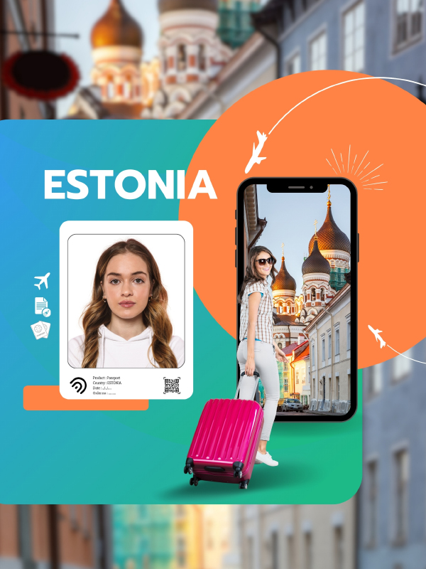 Guía de fotografías biométricas para visa Estonia 