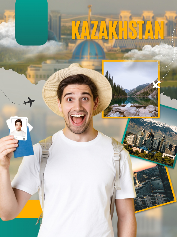 Guide photo du visa biométrique pour le Kazakhstan