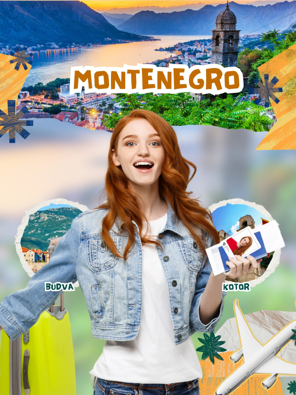 Guida fotografica biometrica per il Visto per il Montenegro