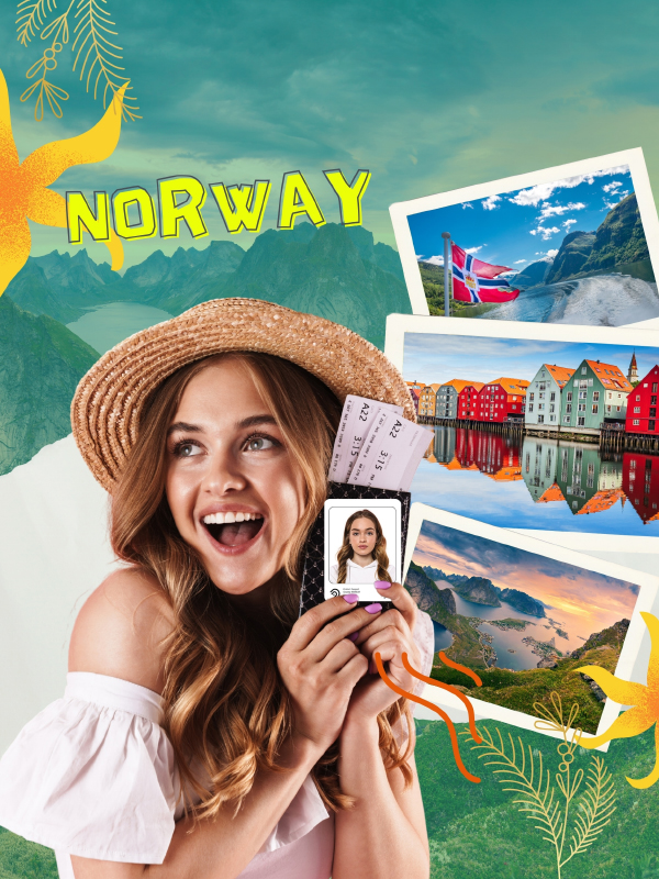 Biometric photo guide for visa Norway 