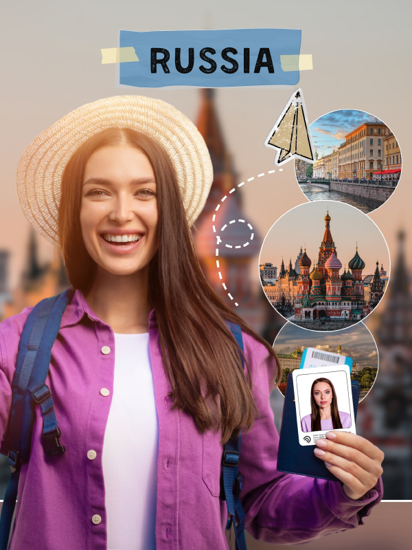 Guide des photos biométriques pour le visa Russie