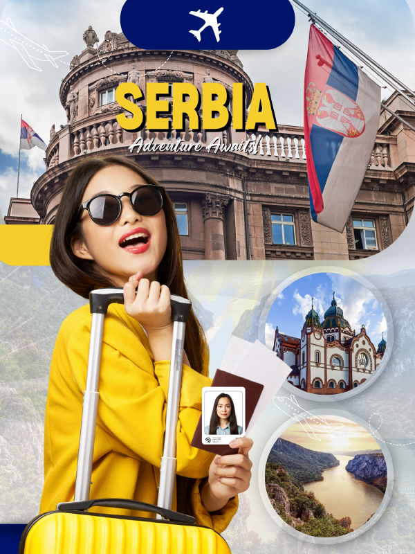 Guida fotografica biometrica per il visto per la Serbia