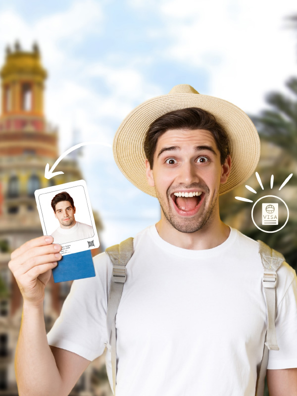 Biometric photo guide for Spain visa